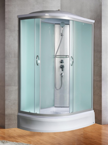 Душевая кабина River NARA 10000002821 120х80 асимметричная с крышей ориентация правая