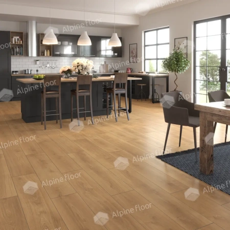 SPC ламинат Alpine Floor ProNature 64637 Oak Sajo толщина 0.4 см 34 класс 1290х246
