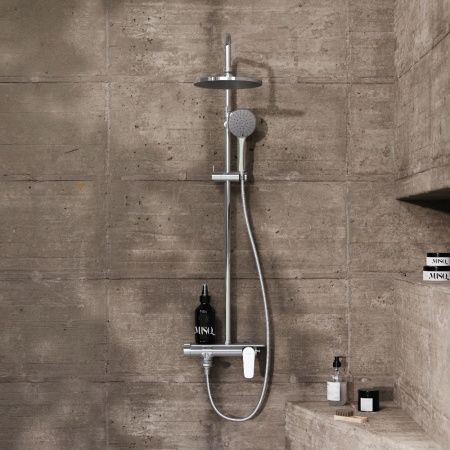 Душевая стойка Damixa Jupiter 977730000 настенная цвет хром