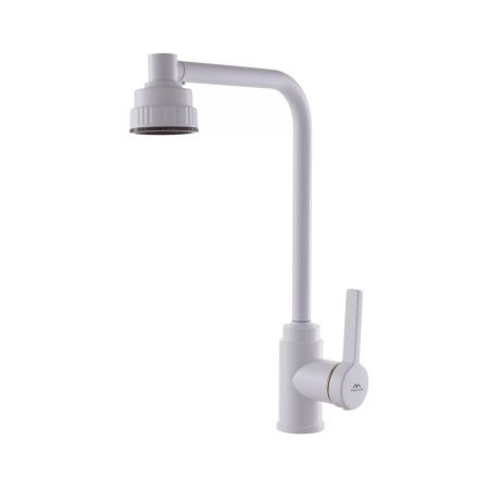 Смеситель для кухни Fashun A54031-8 на мойку белый