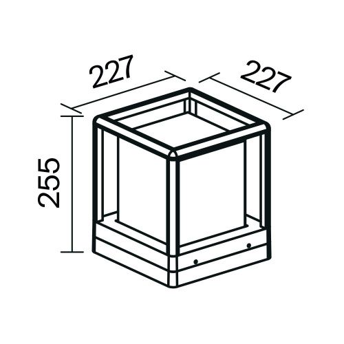 Светильник ландшафтный Maytoni Outdoor Trim O455FL-01GF - фото 2