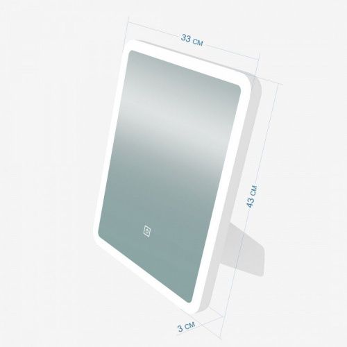 Зеркало с подсветкой Maretti FL143343K33EL 33х43 - фото 3