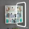 Зеркало-шкаф Alavann Cosmetic ALV1041001 60х80 подвесной цвет белый