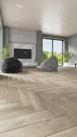 SPC ламинат Alpine Floor Parquet Premium ECO 19-5 MC Дуб Натуральный Отбеленный толщина 0.8 см 43 класс 600х125