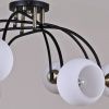 Люстра на штанге Illumico IL0250 IL0250-8CSQ-79 BK AB