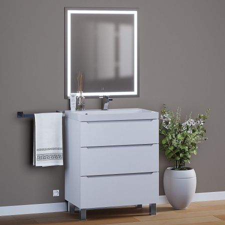 Тумба под раковину Uperwood Tanos 291020330 70х50 напольная цвет белый