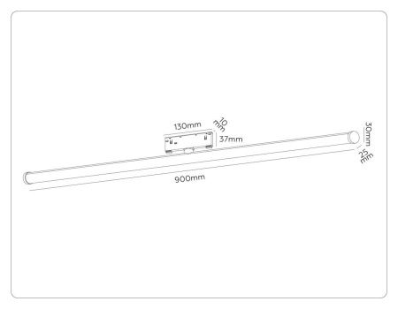 Трековый магнитный светильник Ambrella Light Track System (Трацк Сыстем) GL2380