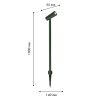 Ландшафтный светильник Favourite Micron (Мицрон) 4811-1F