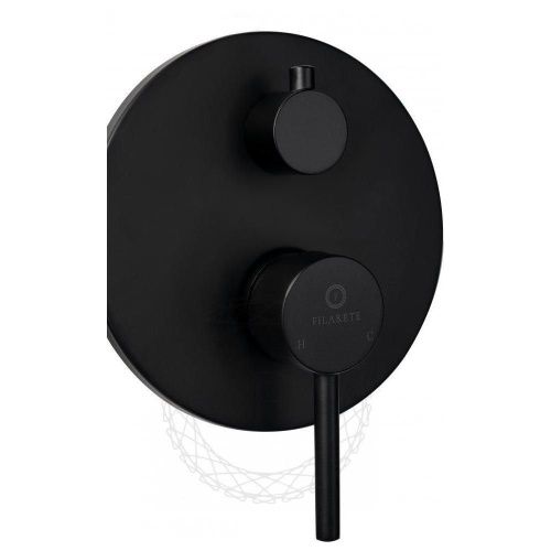 Душевая система Filarete FL1020BL встраиваемая в стену цвет черный - фото 5