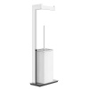 Стойка с бумагодержателем и ершиком Gessi Rettangolo 20933#031