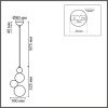 Светильник подвесной Lumion Ballons (Баллонс) 8008/1A