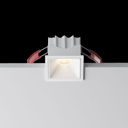 Светильник встраиваемый Maytoni Technical Alfa LED DL043-01-10W3K-SQ-W-1