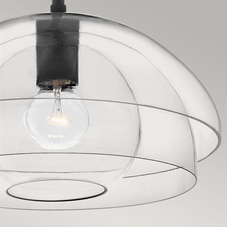 Светильник подвесной Hinkley Lotus (Лотус) QN-LOTUS-P-BLK
