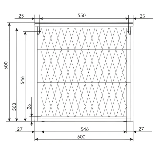 Тумба под раковину 1MarKa Estel Ц0000005451 60х45х60 цвет белый - фото 2