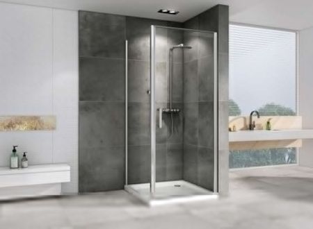 Душевой уголок Abber Sonnenstrand AG04060-S85 85х60 стекло прозрачное профиль хром без поддона