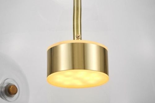 Светильник подвесной Lumina Deco Neroni (Нерони) LDP 6016-5+1 GD - фото 3