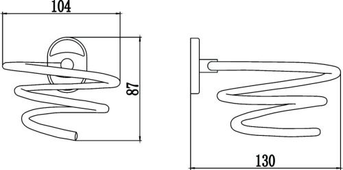 Держатель для фена Savol S-007056 - фото 2