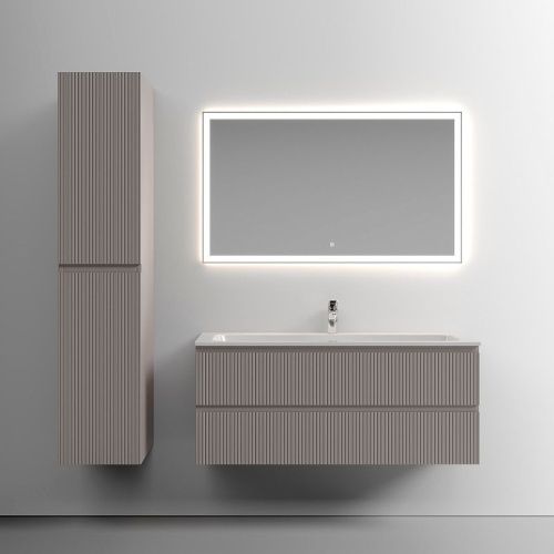 Тумба под раковину Sancos SNOB T SNT120SM 120х40 подвесная цвет бежевый - фото 3