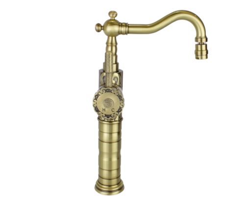 Смеситель для кухни Bronze de Luxe WINDSOR 21888K на мойку бронза - фото 4