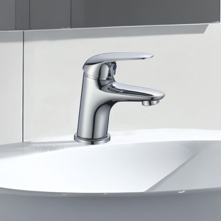 Смеситель WesnaArt Luch LUC15-210 на раковину хром