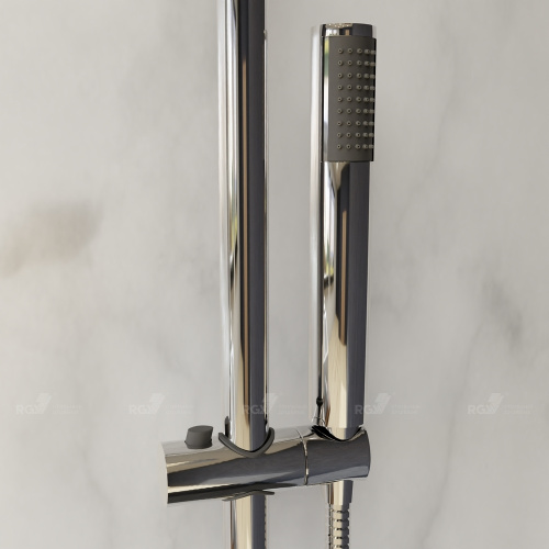 Душевая стойка RGW Shower Panels 21140121-01 настенная цвет хром - фото 4