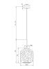 Светильник подвесной Maytoni Dolce (Сладость) MOD001PL-01CFL