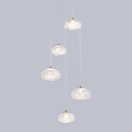 Светильник подвесной Delight Collection P98065-5 antique brass