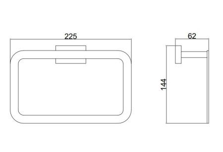 Полотенцедержатель BELZ B90204