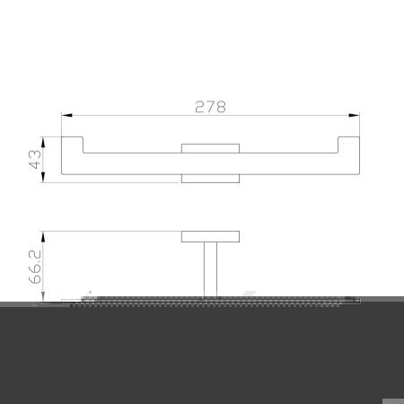 Бумагодержатель Wonzon & Woghand Flat WW-9746