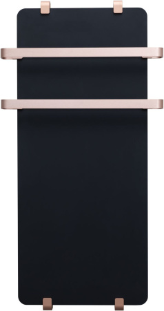 Полотенцесушитель Allen Brau Infinity 00325632 44х140 электрический черный