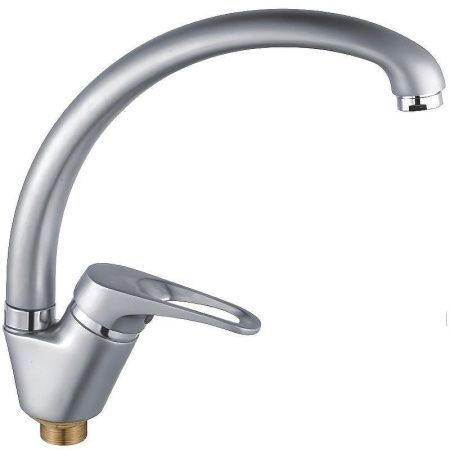 Смеситель для кухни Haiba HB13-1 HB4313-1 на мойку хром