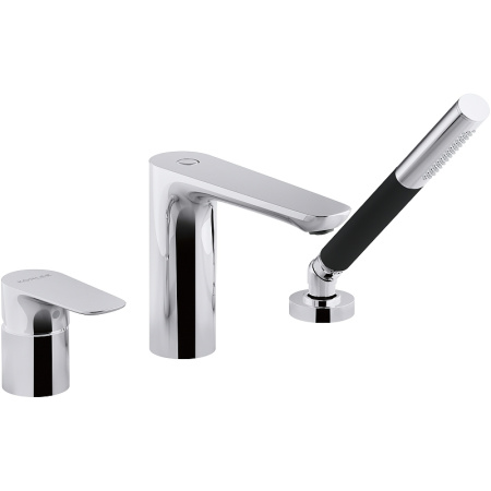 Смеситель Jacob Delafon Aleo E72292-CP на борт ванны хром