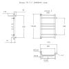 Полотенцесушитель водяной Тругор Браво Браво3/ПМ508040Пправ 50х75 хром