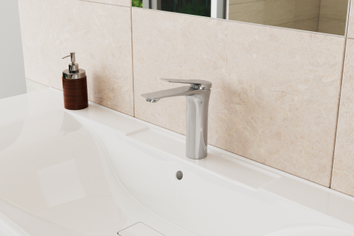 Смеситель Rush Bering BE5535-11 на раковину хром - фото 3