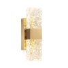 Светильник настенный Delight Collection Wall lamp (Валл ламп) 88068W gold/clear