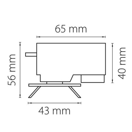 Адаптер для шинопровода Lightstar Asta (Аста) 592027