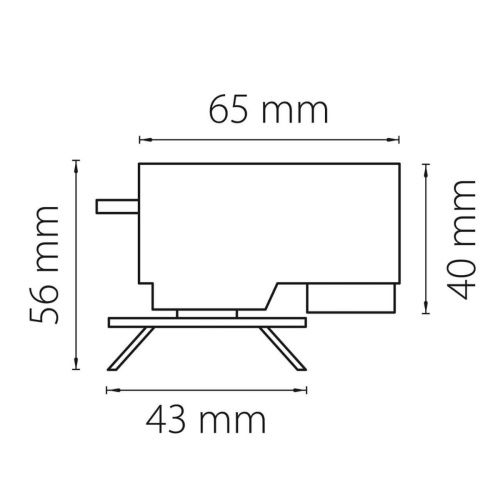 Адаптер для шинопровода Lightstar Asta (Аста) 592027 - фото 4