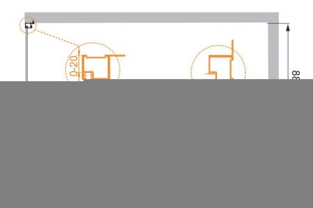Душевой уголок Cezares LUX-SOFT LUX-SOFT-W-AH-1-150/90-C-Cr-IV 150х90 стекло прозрачное профиль хром без поддона