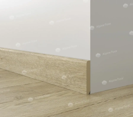 Напольный плинтус Alpine Floor Parquet Light SK 13-3 Бежевый толщина 1.25 см 2200х80