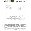 Люстра подвесная Omnilux Abbazia (Аббазиа) OML-65903-05