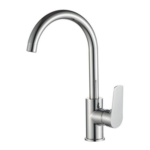 Смеситель для кухни Voda HI 519 на мойку хром - фото 2