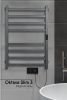 Полотенцесушитель электрический Indigo Oktava Slim 3 LСLOKS3E80-50MGRt 55х80 серый