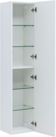 Шкаф-пенал Aquanet Терра 00313236 40х160 подвесной цвет белый