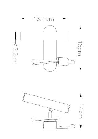 Спот Arte Lamp Albert (Алберт) A2173AP-1BK