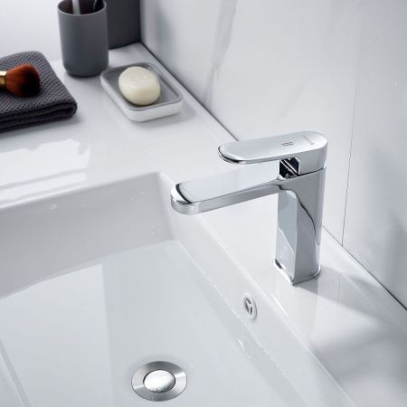 Смеситель Shevanik S4501 на раковину хром