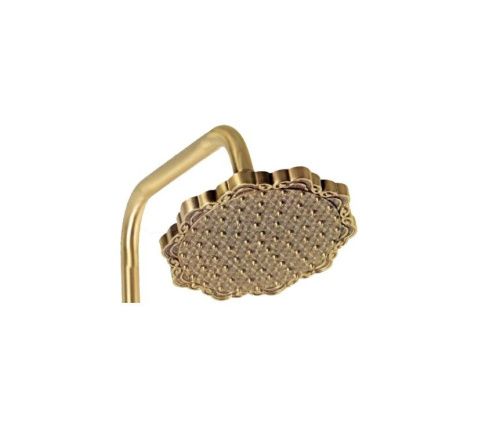 Душевая стойка Bronze de Luxe 10121F настенная цвет бронза - фото 4