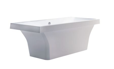 Ванна из литьевго мрамора Astra-Form Капри 01010034 180х80 отдельностоящая прямоугольная с ножками