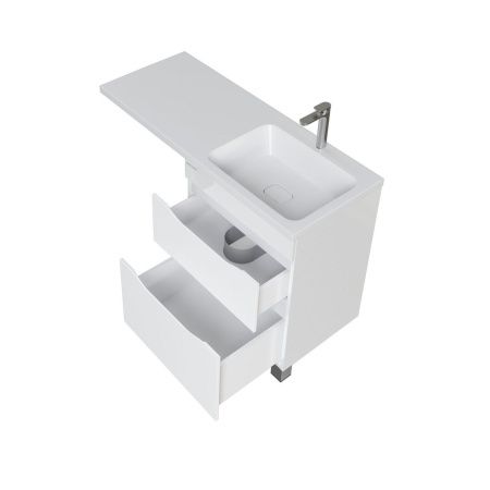 Тумба под раковину Grossman Вилар 126011 60х50 напольная цвет белый