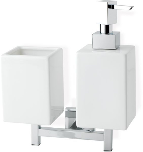 Дозатор + стакан Stil Haus Urania U14D(23-BI)
