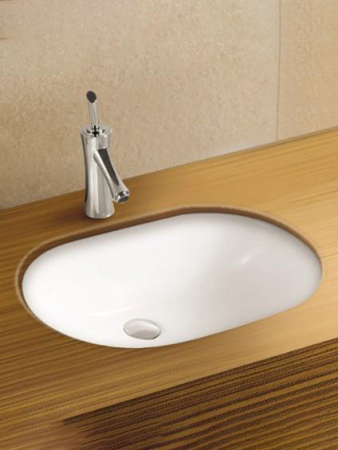 Раковина из сантехнического фаянса WeltWasser WW SK 10000003899 60х40 подвесная цвет белый без отверстий под смеситель